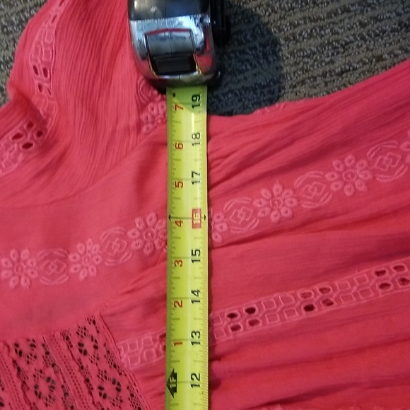 Free People Sweetest Dream Pink Tunic Size XS - Picture 12 of 15